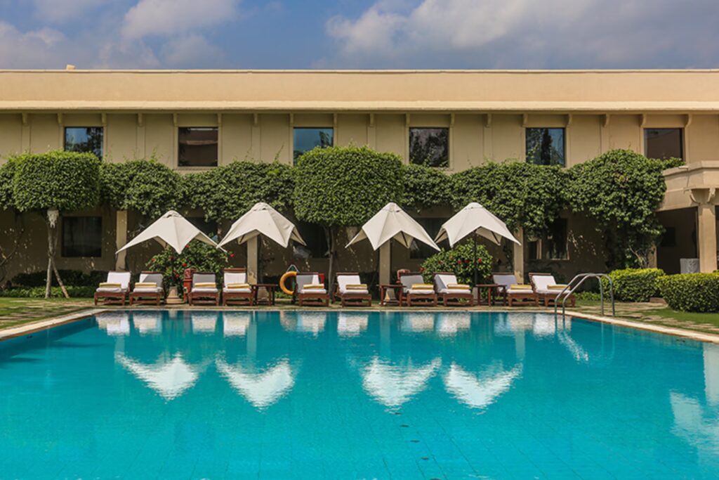 Trident Agra Pool Area