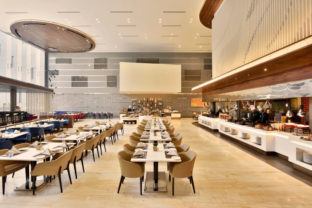 Taj Hotel & Convention Centre restaurant