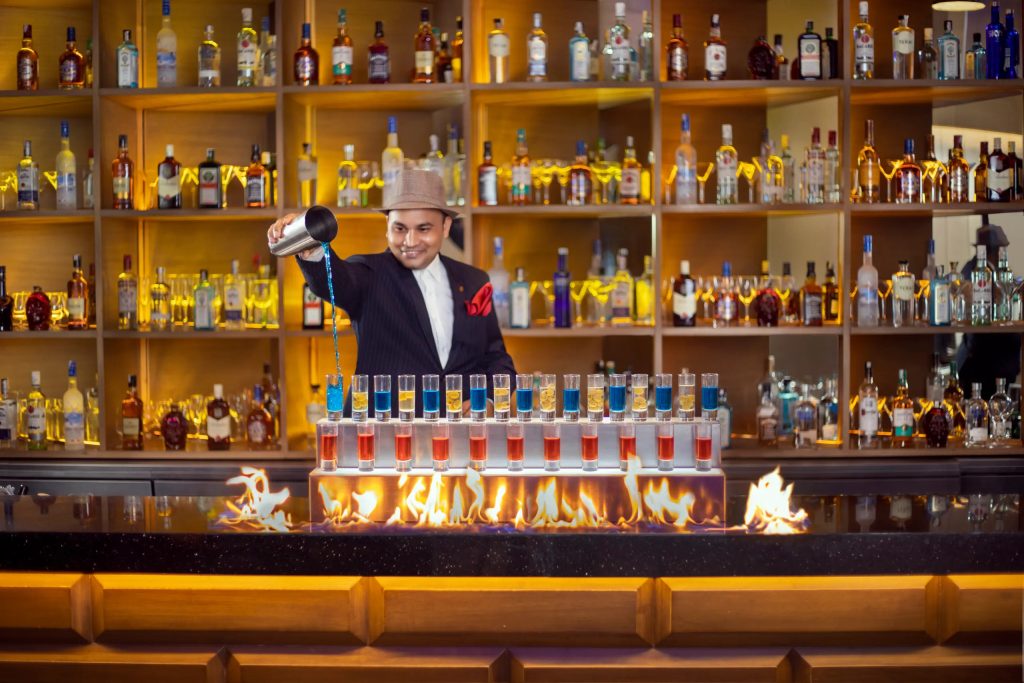 Taj Hotel & Convention Centre bar