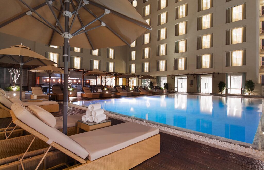 Courtyard by Marriott Bengaluru Outer Ring Road pool