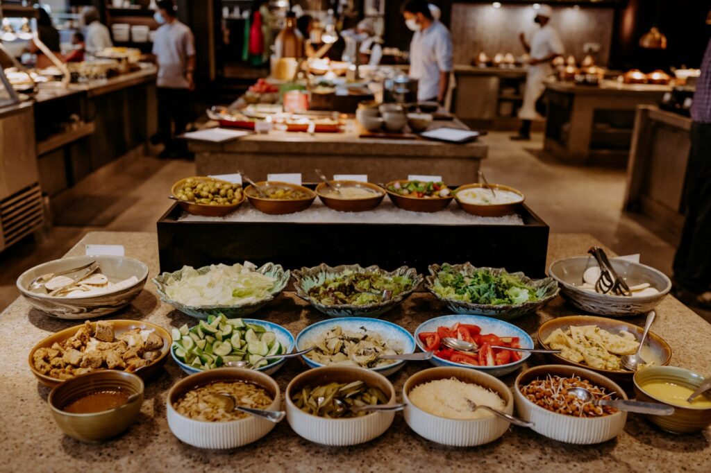 JW Marriott Hotel Bangalore Kitchen Area