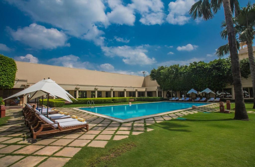 Trident Agra Outdoor Area