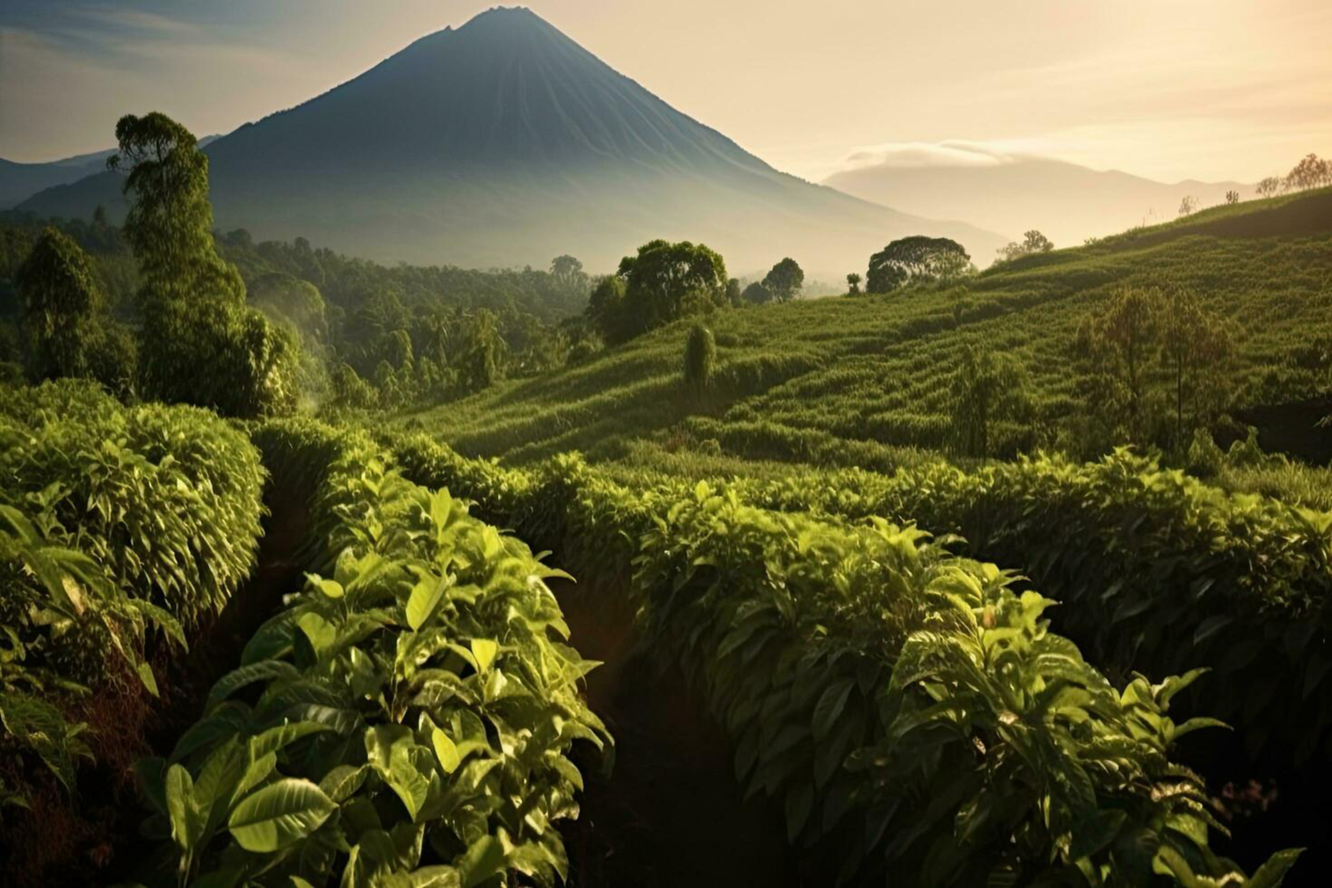 Wedding in Tea or Coffee Plantations