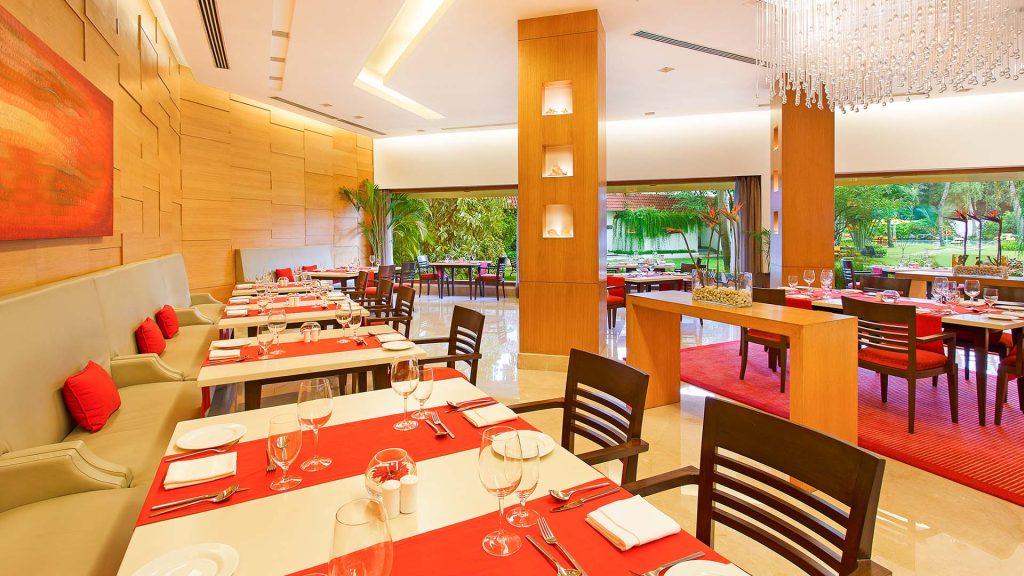 The Trident Chennai Dining View The Trident Chennai Dining View