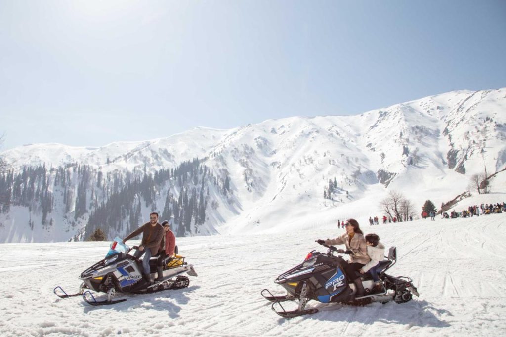 snow motoing activity of the khyber