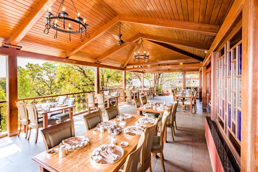 Ramsukh Hotel Mahabaleshwar Dining View