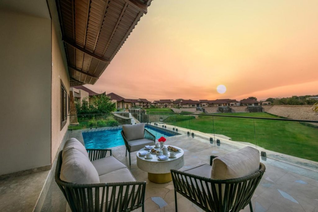 Ananta Spa & Resort Jaipur- outdoor view Ananta Spa & Resort Jaipur- outdoor view