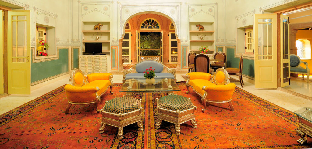 Chomu Palace Jaipur Sitting Area Chomu Palace Jaipur Sitting Area