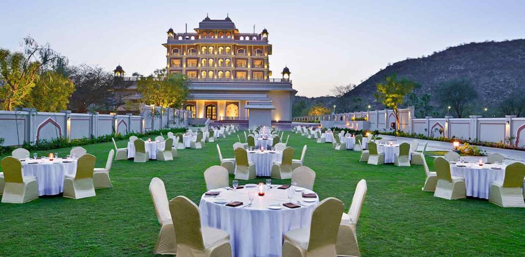 Intercontinental Jaipur -Outside Dining