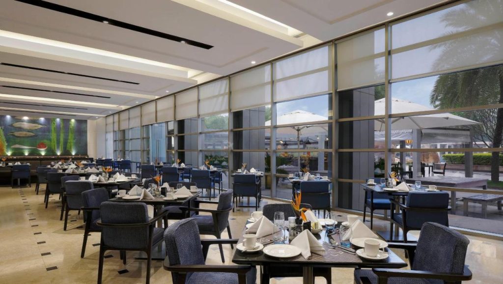 Novotel Hyderabad Dining Area