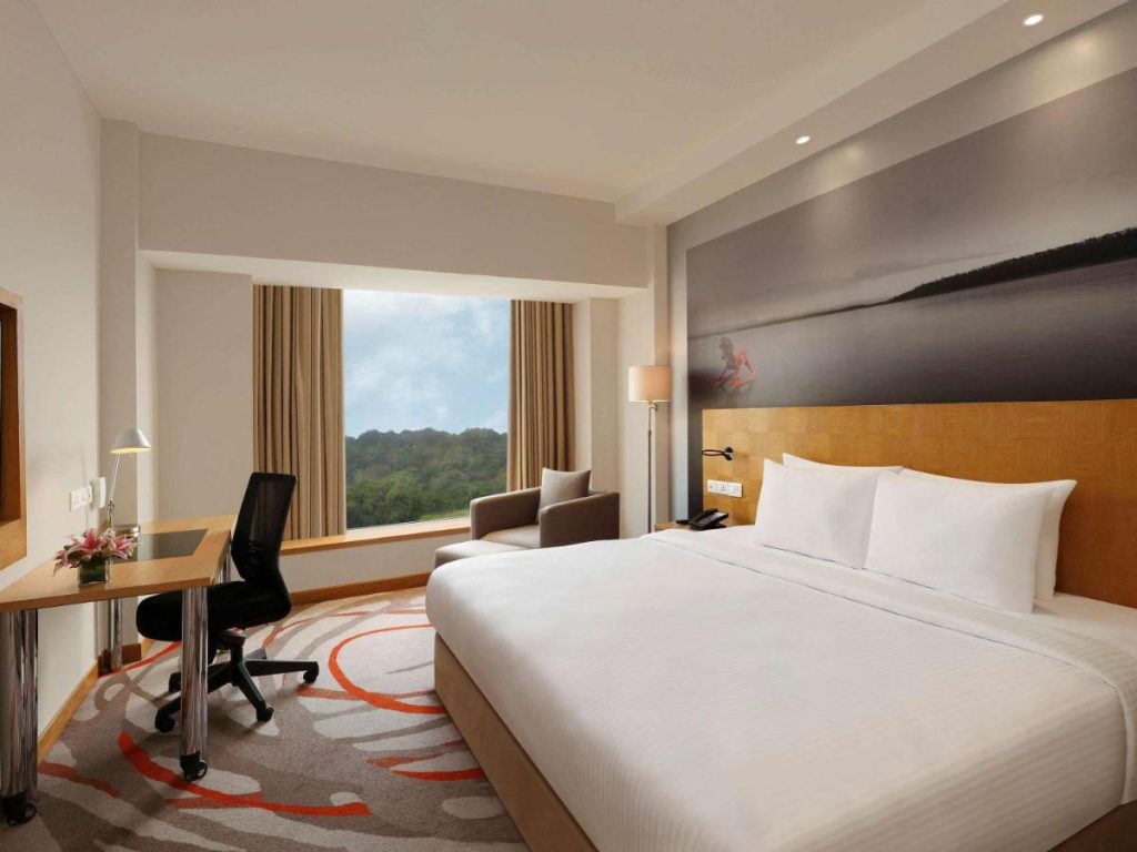 Novotel Hyderabad Bedroom View