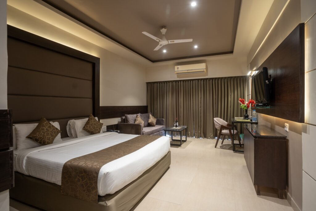 Pluz Resort Silvassa Bedroom View