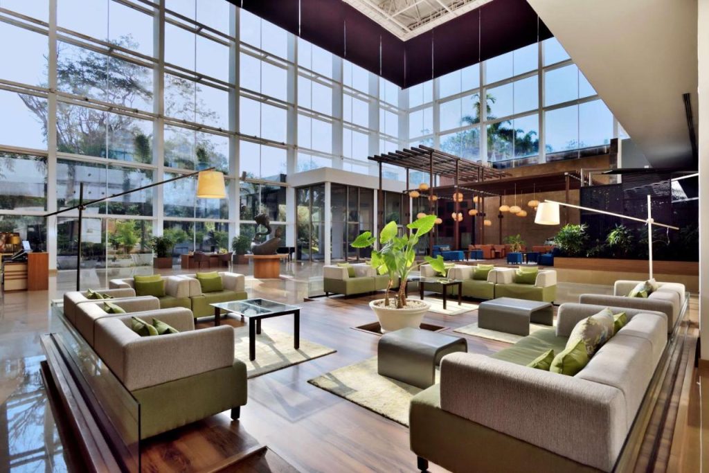 Radisson Blu Plaza Hotel, Hyderabad Banjara Hills lobby