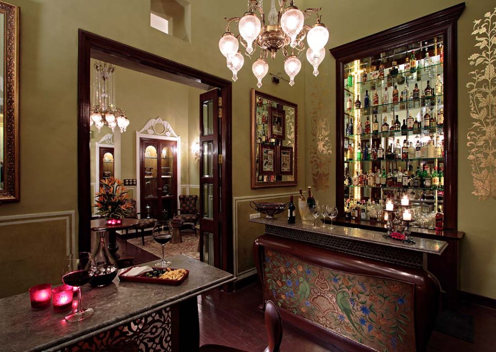 Samode Palace, Jaipur- bar