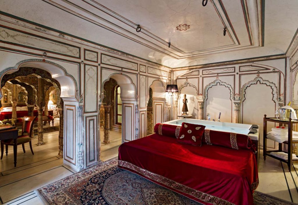 Samode Palace, Jaipur- room