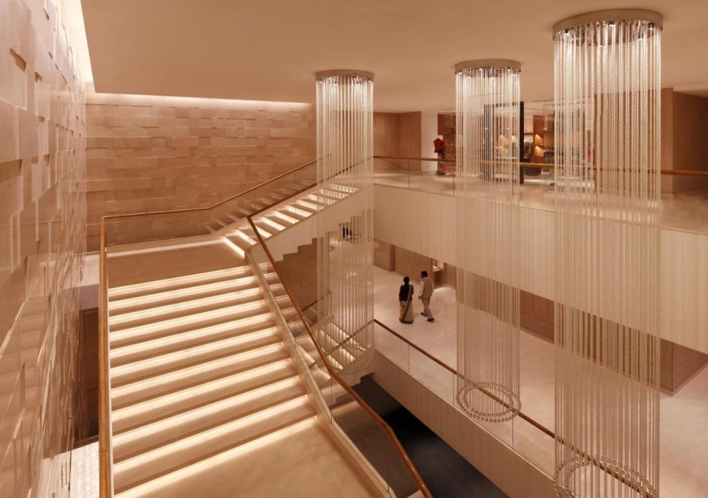 Trident Hyderabad stair