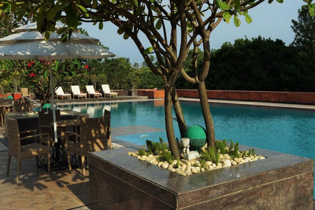 Taj Chandigarh Pool Area