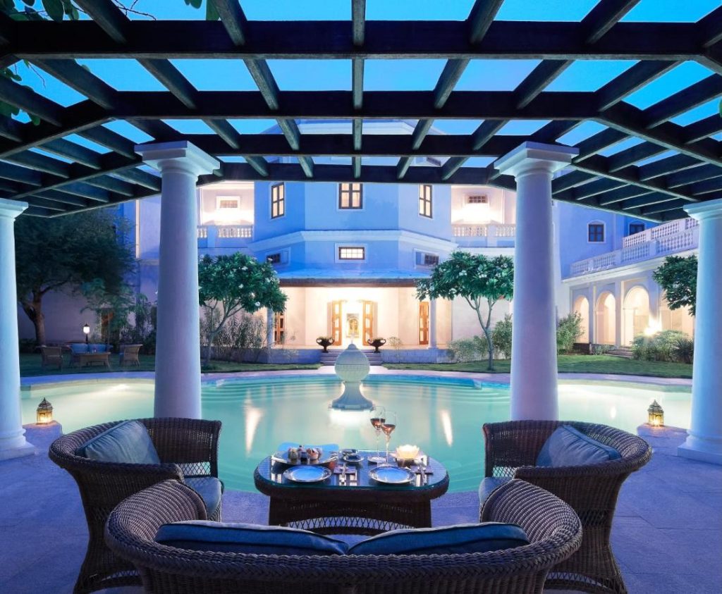 Taj Falaknuma Palace Pool