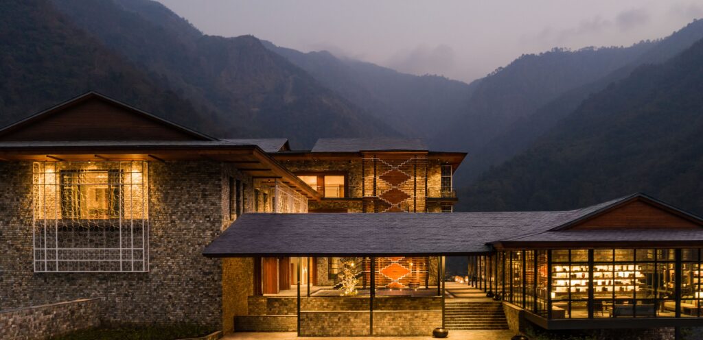 Taj Resort & Spa Rishikesh Night View