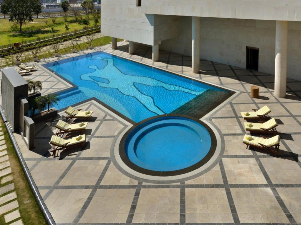 The Lalit Chandigarh Pool Area