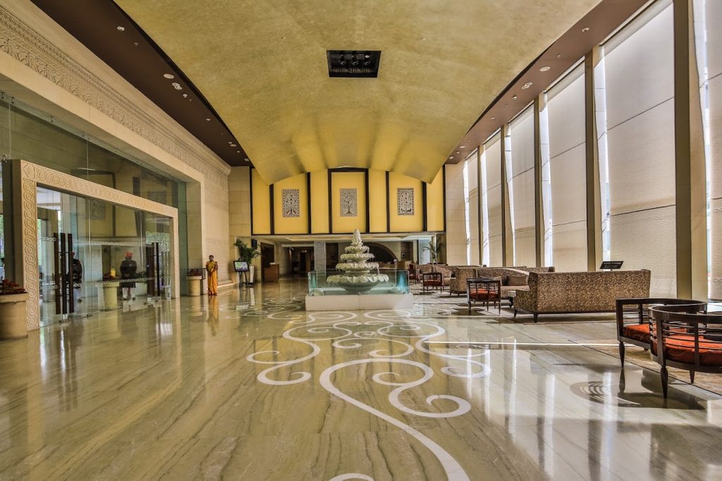 The Lalit Jaipur- reception area The Lalit Jaipur- reception area