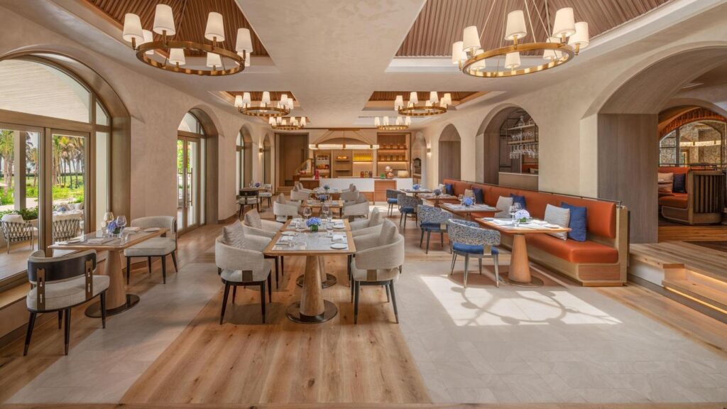 The St Regis Goa Dining Area
