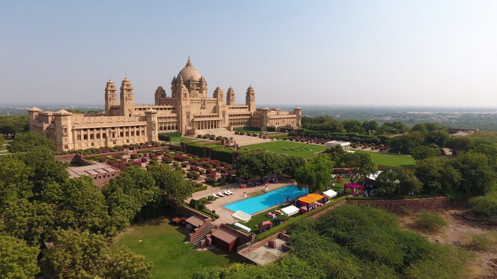 Umaid Bhawan Palace- whole view