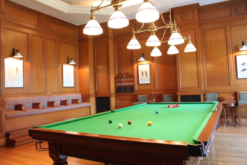 Wildflower Hall hotel, Shimla Game room