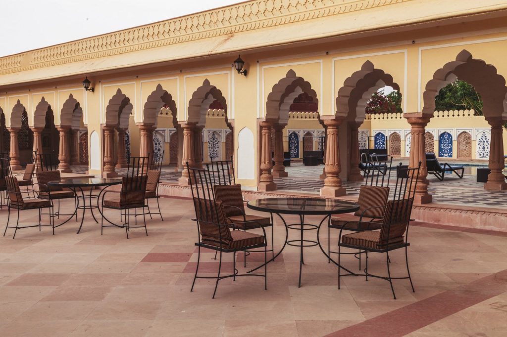 Mundota Palace, Jaipur--outdoor-dining