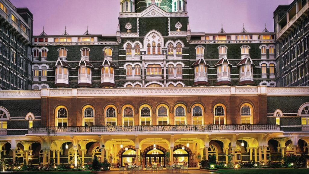 Taj Mahal Palace Hotel Night View