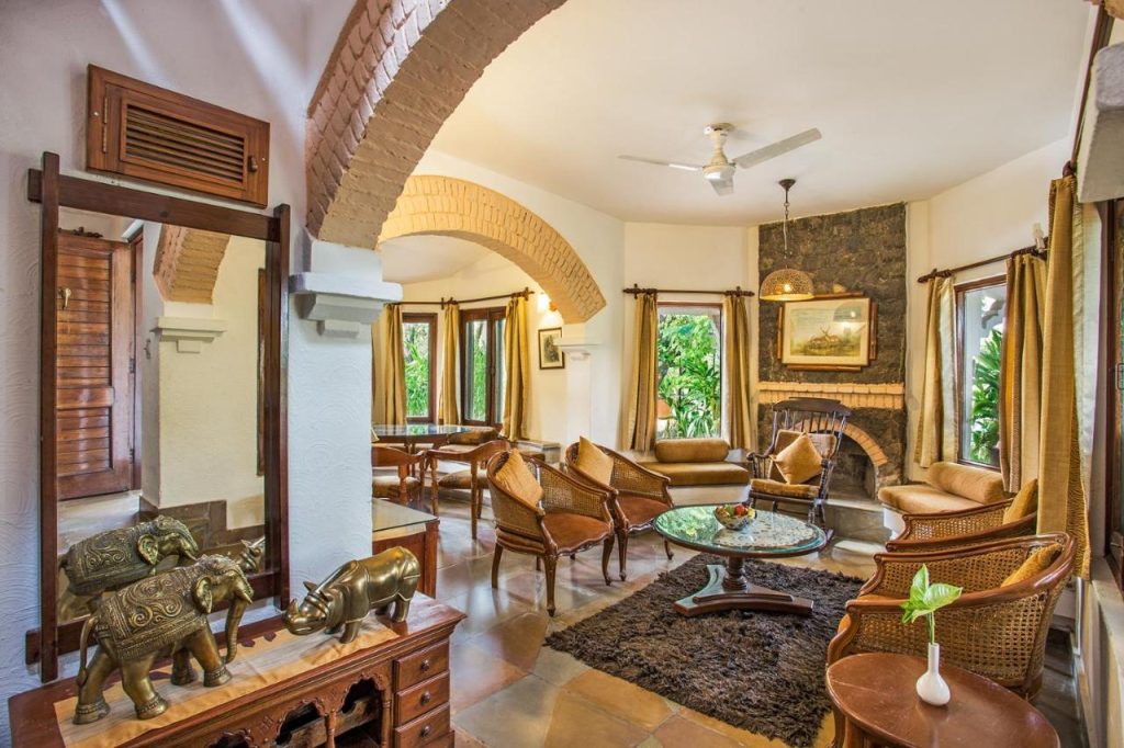 The Riverview Retreat Corbett Room Living Space
