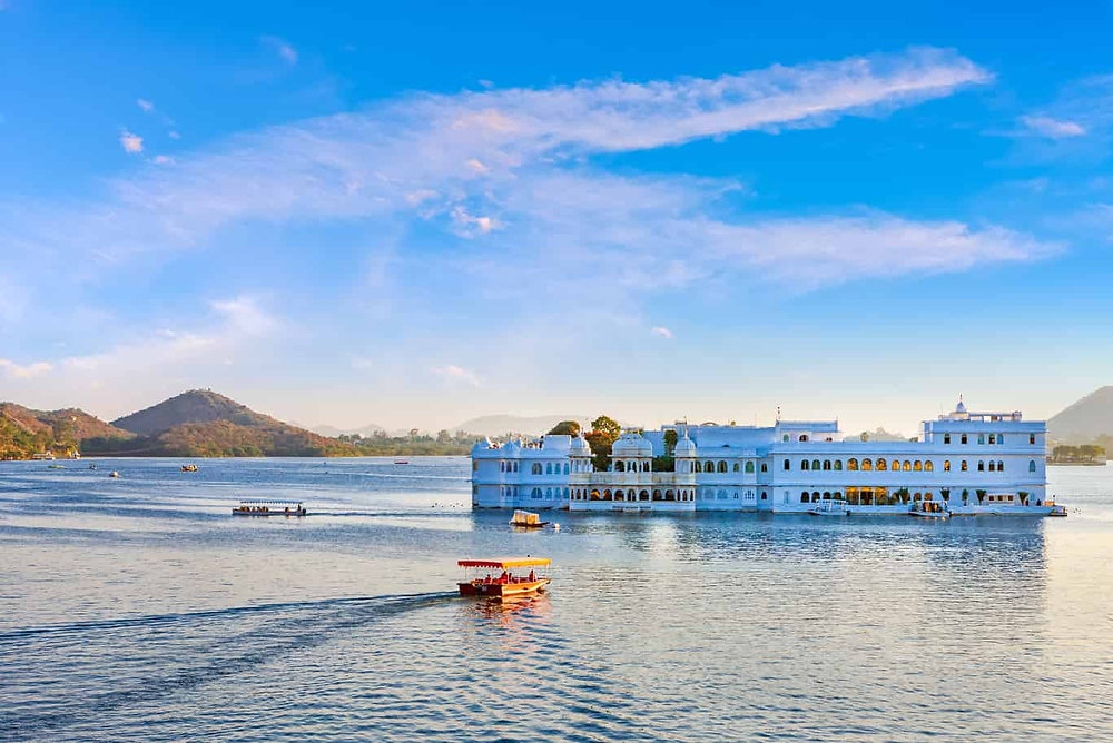 Udaipur Lake side view