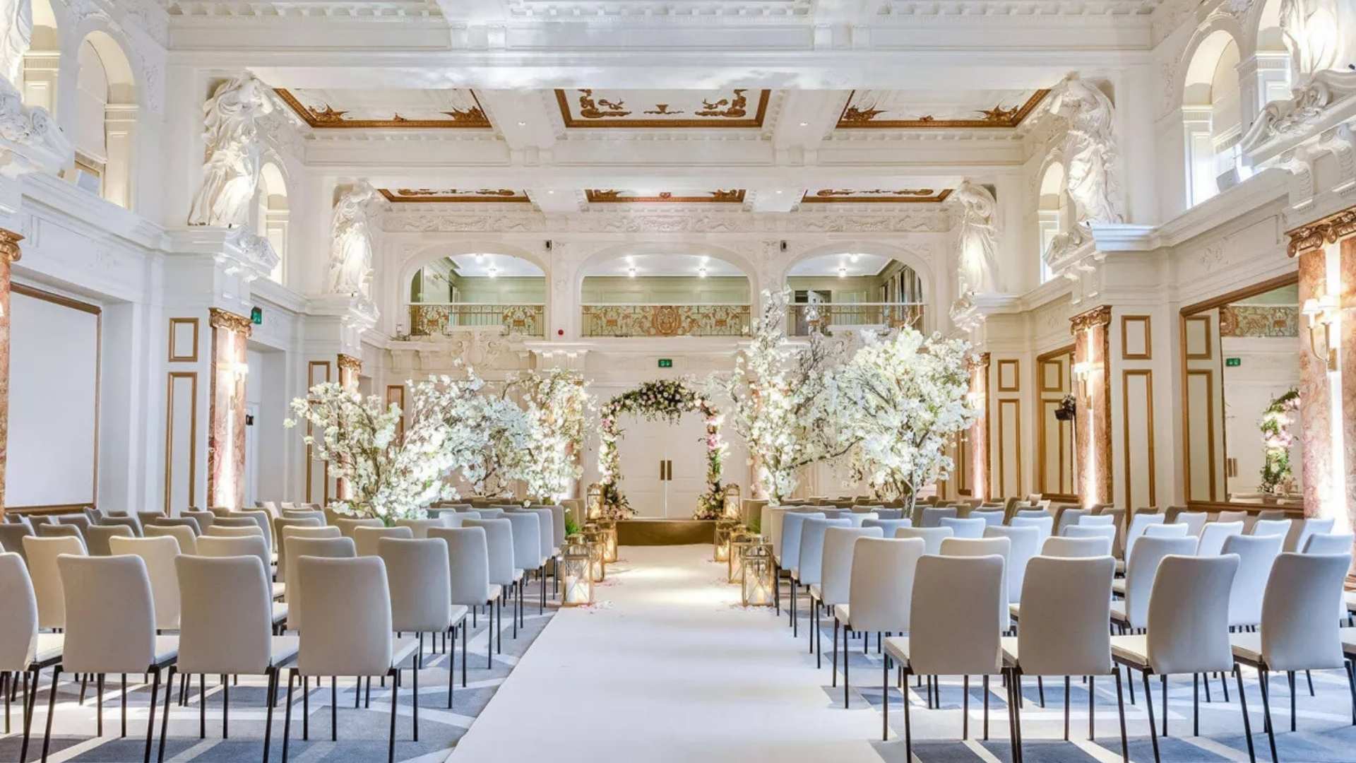 Spacious outdoor destination wedding venue in India