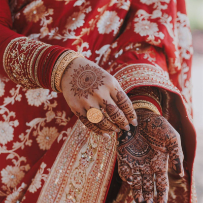 Mehndi Bridal Styling