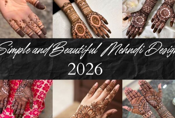 Simple and Beautiful Mehndi Design