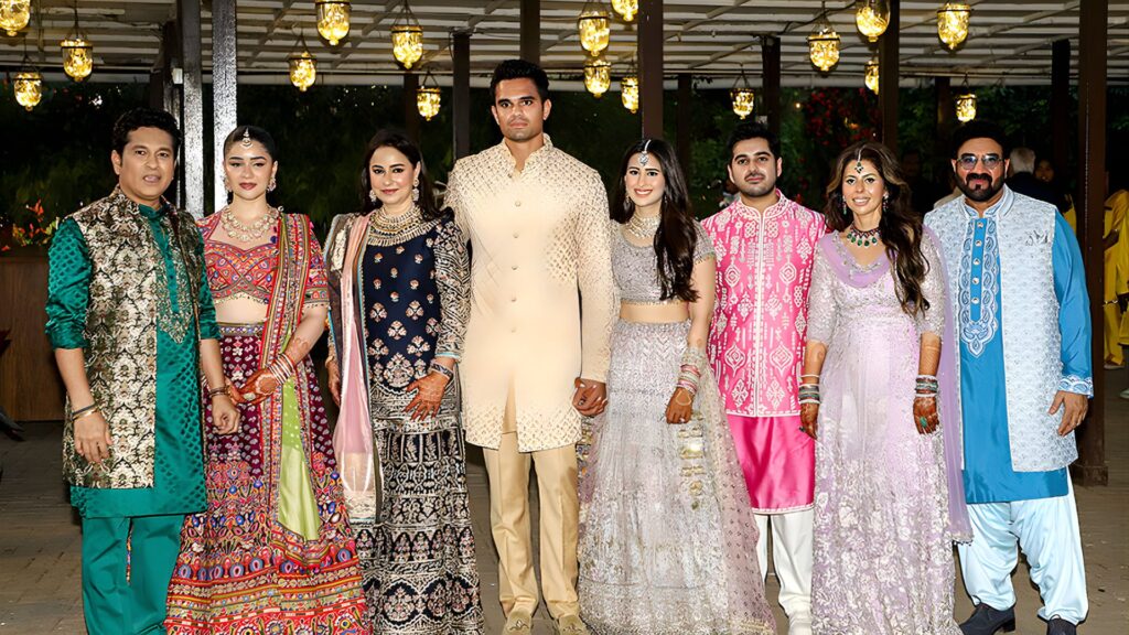Arjun Tendulkar and Saaniya Chandhok Wedding
