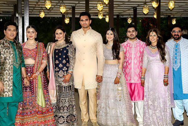Arjun Tendulkar and Saaniya Chandhok Wedding