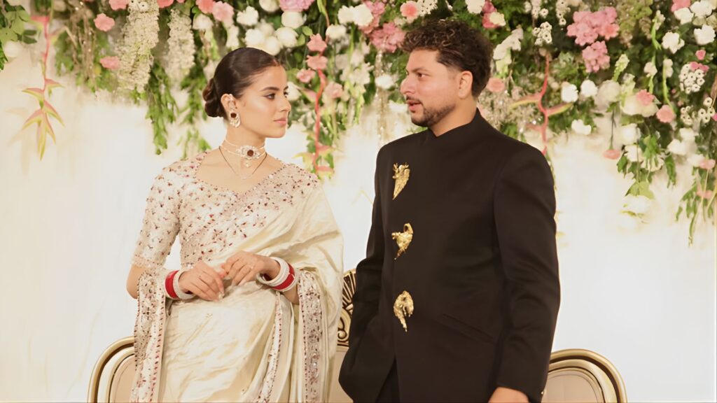 Kuldeep Yadav Wedding Reception cover