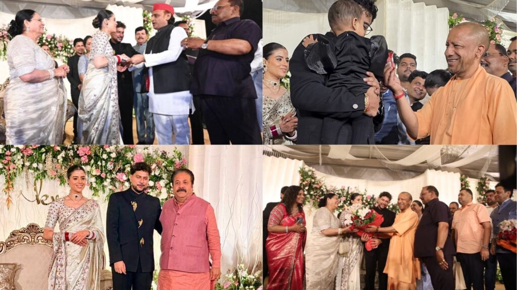 Which Politicians Attended Kuldeep Yadavs Wedding Reception