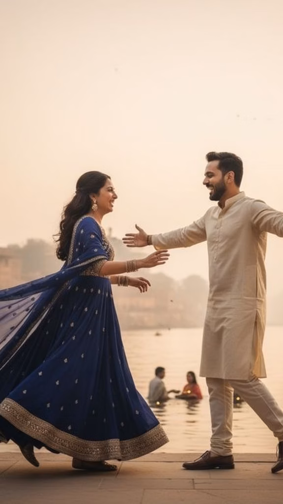 Pre Wedding Shoot Chase Pose 2