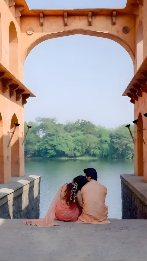 Pre Wedding Shoot Lean Pose 2