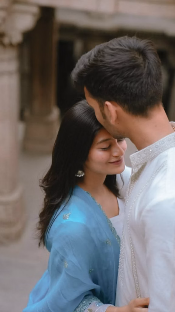 Pre Wedding Shoot The Forehead Kiss 3