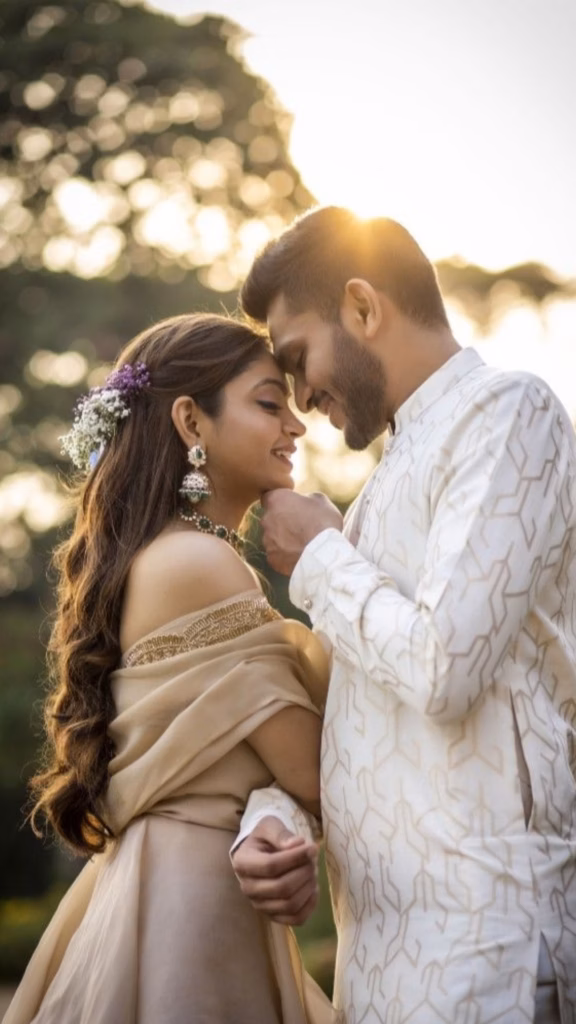Pre Wedding Shoot The Forehead Touch 3