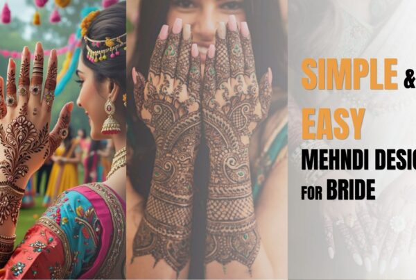 Simple and Easy Mehndi Design for Bride
