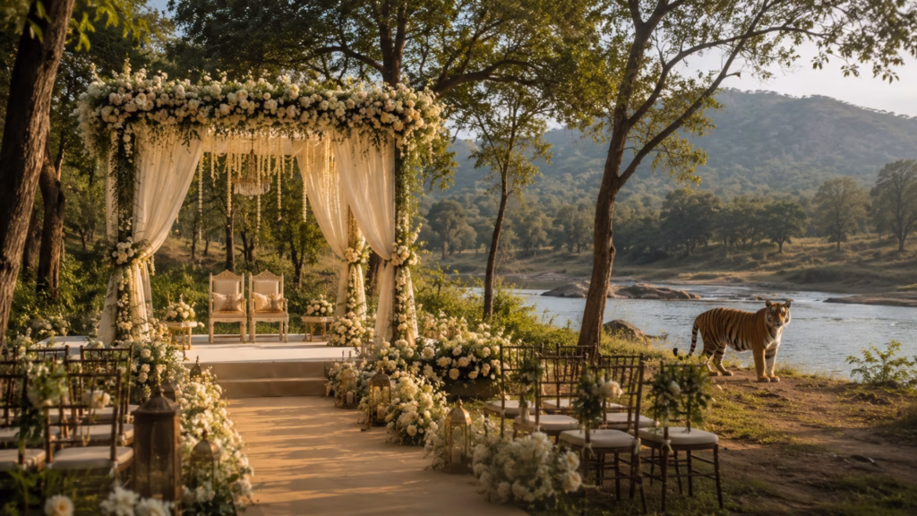 Ranthambore Forest Weddings Inside a Tiger Reserve Buffer Zone