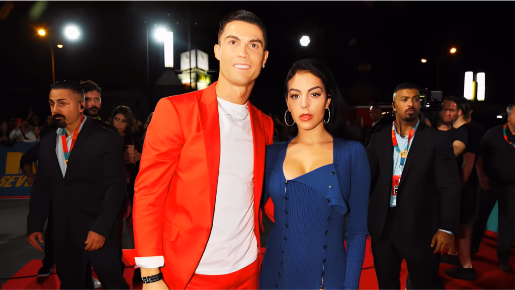 Cristiano Ronaldo and Georgina photo